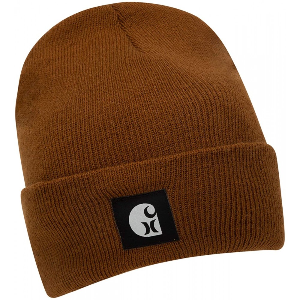 Skullies & Beanies Men's Carhartt Watch Beanie - Car Brown - CJ18UN22836 $14.87