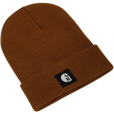 Skullies & Beanies Men's Carhartt Watch Beanie - Car Brown - CJ18UN22836 $14.87