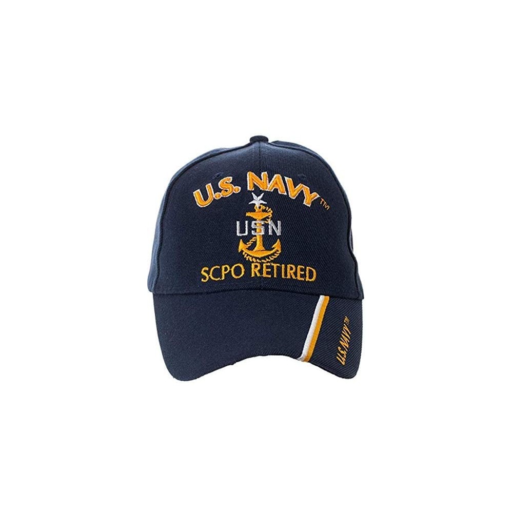 Baseball Caps U.S. Navy Chief Petty Officer Retired Cap - CR1825I2YQ7 $15.00