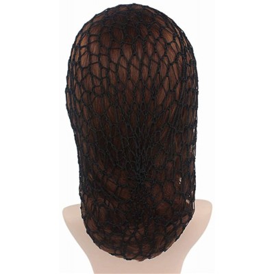 Skullies & Beanies Women Soft Rayon Snood Hat Hair Net Crocheted Hair Net Cap Mix Colors Dropshipping - Fw-12-wine - CQ18S4RR...