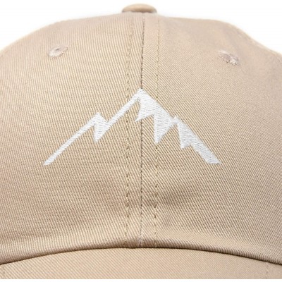 Baseball Caps Outdoor Cap Mountain Dad Hat Hiking Trek Wilderness Ballcap - Khaki - CO18SLZYKTS $10.18