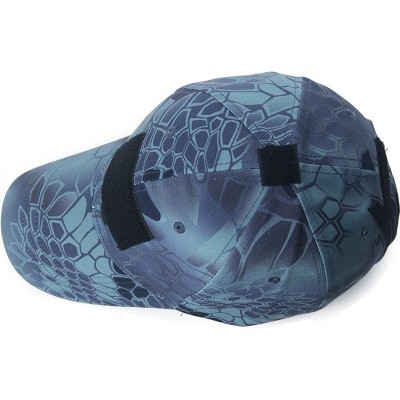 Baseball Caps Camouflage Baseball American Tactical Operator - Navy - CQ18AQ9YWK3 $15.32