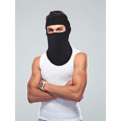 Balaclavas Balaclava Protective Protection Outdoor Activities - White- Gray- Navy Blue- Black - CU197TAL33O $10.82