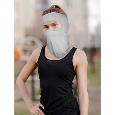 Balaclavas Balaclava Protective Protection Outdoor Activities - White- Gray- Navy Blue- Black - CU197TAL33O $10.82