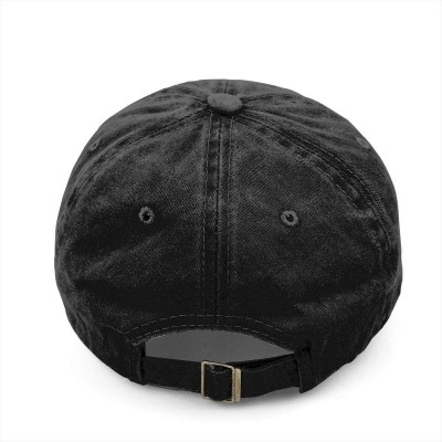 Baseball Caps Unisex Mama Bear Denim Hat Adjustable Washed Dyed Cotton Dad Baseball Caps - Print Logo Black 3 - CR18QH356L6 $...