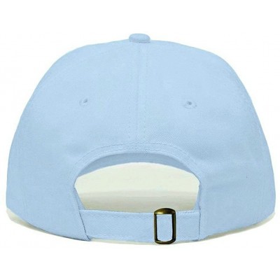 Baseball Caps Baseball Embroidered Unstructured Adjustable Multiple - Baby Blue - CW187MHT2ZO $13.24