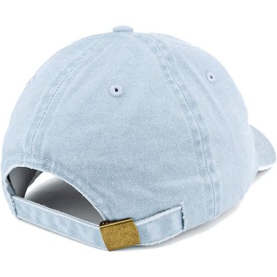 Baseball Caps Vintage 1955 Embroidered 65th Birthday Soft Crown Washed Cotton Cap - Light Blue - CB180WXX6XY $19.93