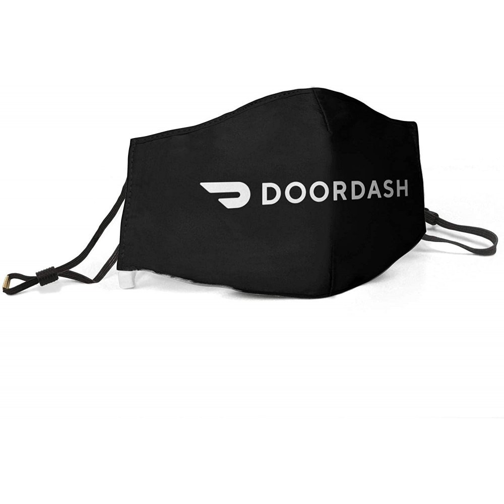 Balaclavas Unisex Doordash-Logo- Dust Face Covers for Mens Womens Soft Cotton Blend Face Covers - CZ197W0MD4M $14.06