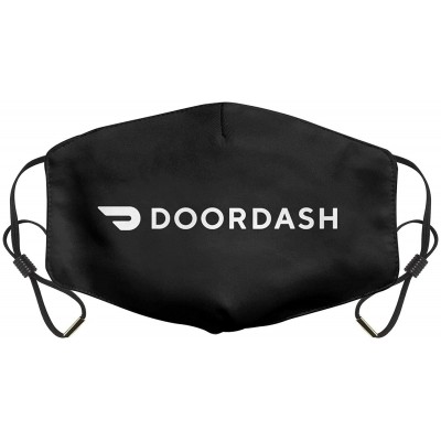 Balaclavas Unisex Doordash-Logo- Dust Face Covers for Mens Womens Soft Cotton Blend Face Covers - CZ197W0MD4M $14.06