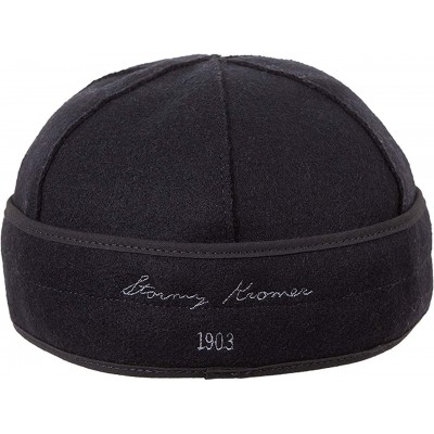 Newsboy Caps Original Kromer Cap - Winter Wool Hat with Earflap - Red - C2115C4NCGP $35.53