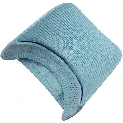 Baseball Caps Womens Summer Quick-Dry Mesh Empty Top Golf Stretchy Sun Baseball Visor Hat Cap - Light Blue - CD18H32NX6N $9.23