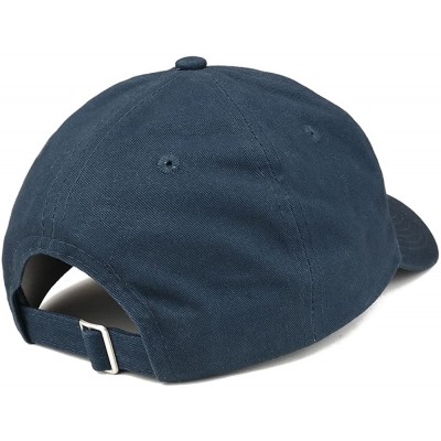 Baseball Caps Cheese Burger Emoticon Quality Embroidered Low Profile Cotton Dad Hat Cap - Navy - CQ184YKKGTK $19.86