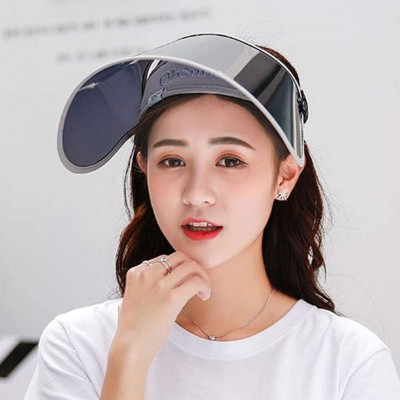 Bucket Hats Sun Sports Visor Men Women-Cotton Cap Hat-Baseball Cap - Gy - CH196SGX05R $7.16