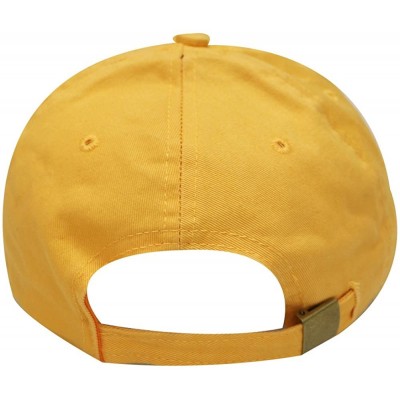 Baseball Caps Sloth Cotton Baseball Dad Caps - Gold - C51846KS6IO $15.44