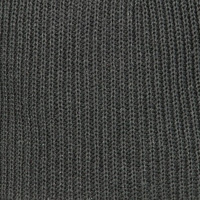 Skullies & Beanies Eco Cotton Ribbed XL Classic Beanie - Charcoal - CI115EH799L $18.57