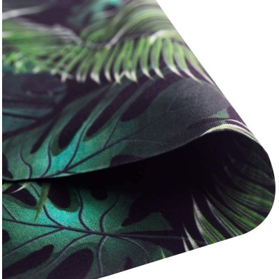 Balaclavas Seamless Bandana Face Mask Rave Men Women for Dust Sun Wind Protection - Banana Leaf Green - CU18WGNEGY6 $9.90