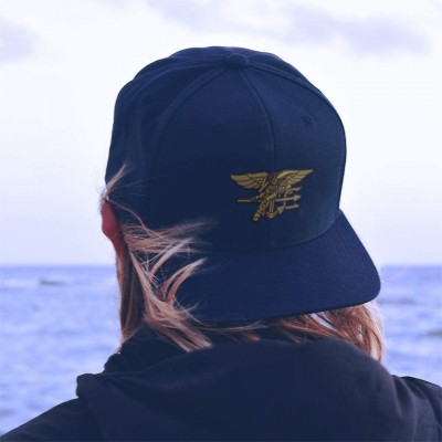 Baseball Caps Custom Baseball Cap U.S. Navy Seal Embroidery Acrylic Dad Hats for Men & Women - Gray - C418SDLZU3Z $11.63