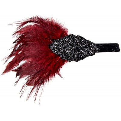 Headbands 1920s Accessories Themed Costume Mardi Gras Party Prop additions to Flapper Dress - A-6 - CU18M4A4MS7 $19.81