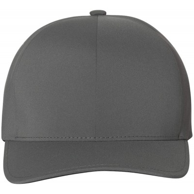 Baseball Caps Flexfit Men's Seamless Fitted Flexfit Delta Cap- DK Grey- S/M - CY18R7ARU7W $11.07