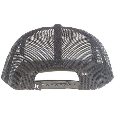 Baseball Caps Mens Locked Snapback Flat Bill Trucker Hat - Blacks - CY18ESRMLW5 $21.20