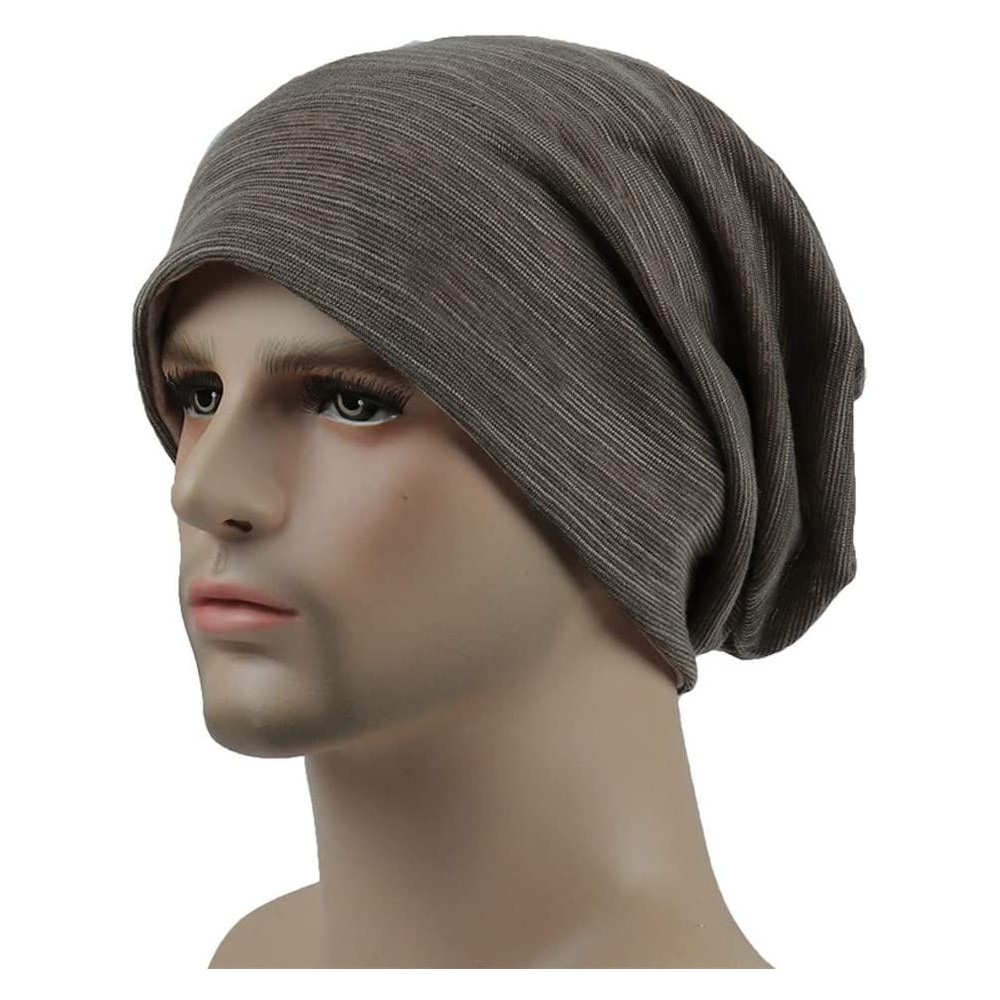 Skullies & Beanies Headwear Beanie Hat one Size - Khaki - CZ18I2TI7QI $8.29