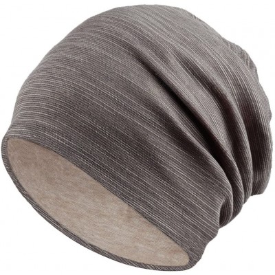 Skullies & Beanies Headwear Beanie Hat one Size - Khaki - CZ18I2TI7QI $8.29