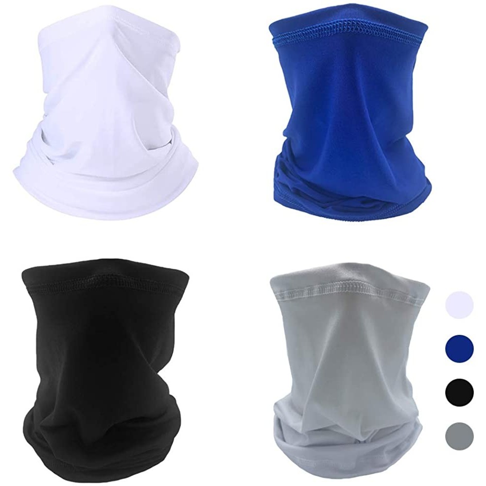 Balaclavas Face Mask Mouth Cover Neck Gaiter Scarf Breathable Bandana for Sun- UV Protection- Cycling- Outdoors Multicolor - ...