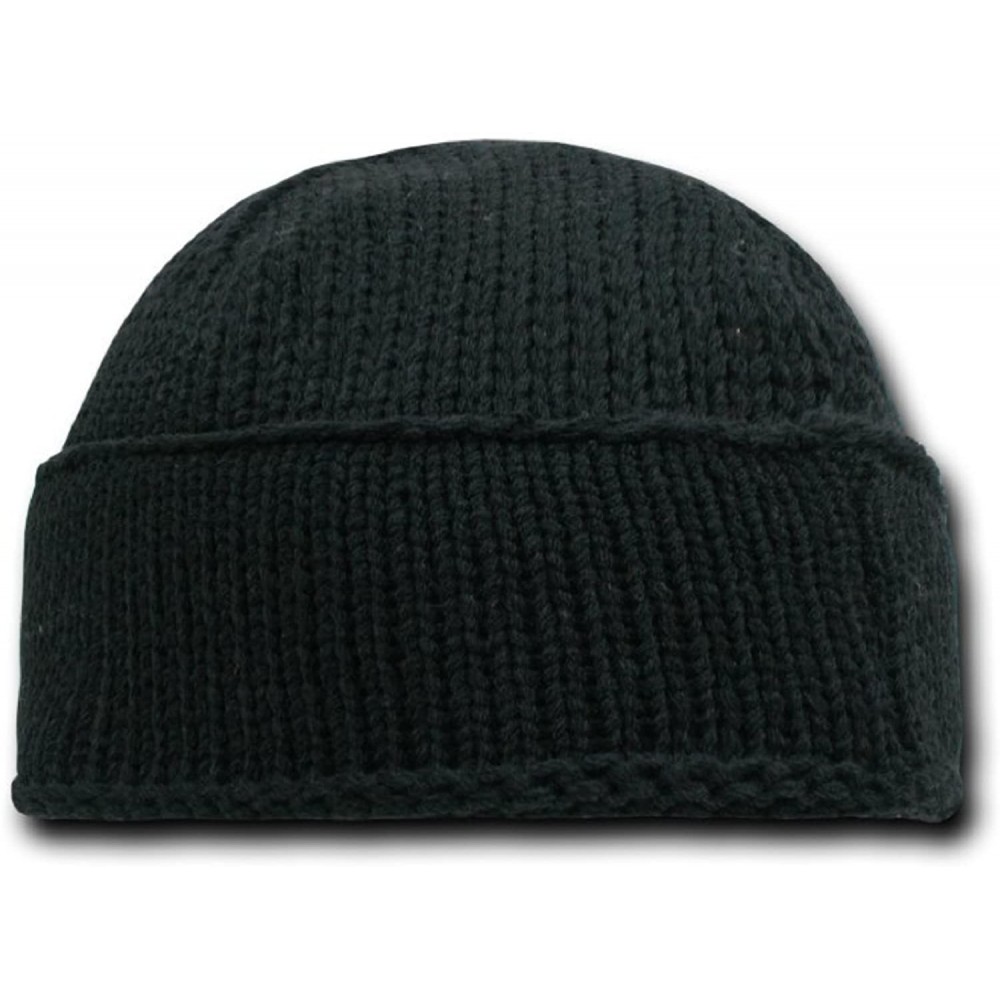 Skullies & Beanies Orgianl Sailor Beanies - One Size - Black - CR119QJT9JV $11.75