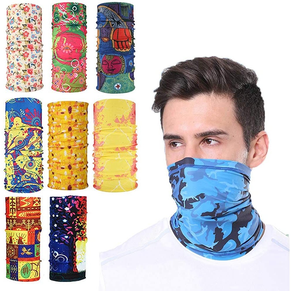 Balaclavas Bandanas Multifunction Headwear Seamless Balaclava - Print 5 - C4199QGZHXM $18.10