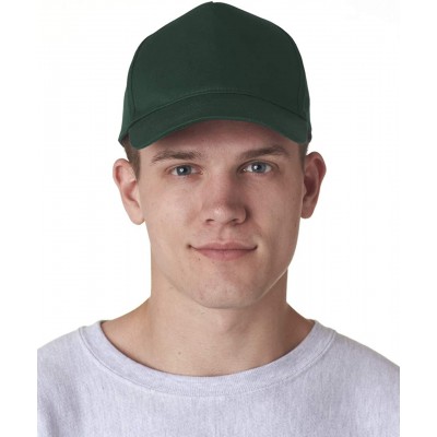 Baseball Caps Custom Hat Add Your Own Text Embroidered Adjustable Size Baseball Cap - Forest Green - CD195KMUGN2 $20.03