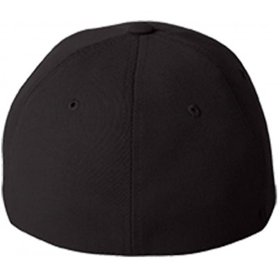 Baseball Caps K-9 Black Logo Flexfit Adult Pro-Formance Hat Black Large/X-Large - C6184SX4EQ8 $22.83