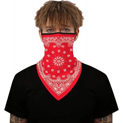 Balaclavas with Ear Hangers Cooling Neck Gaiter for man Scarf for women Bandana Balaclava - Cy-bxhe-005 - C1198COKZ22 $12.58