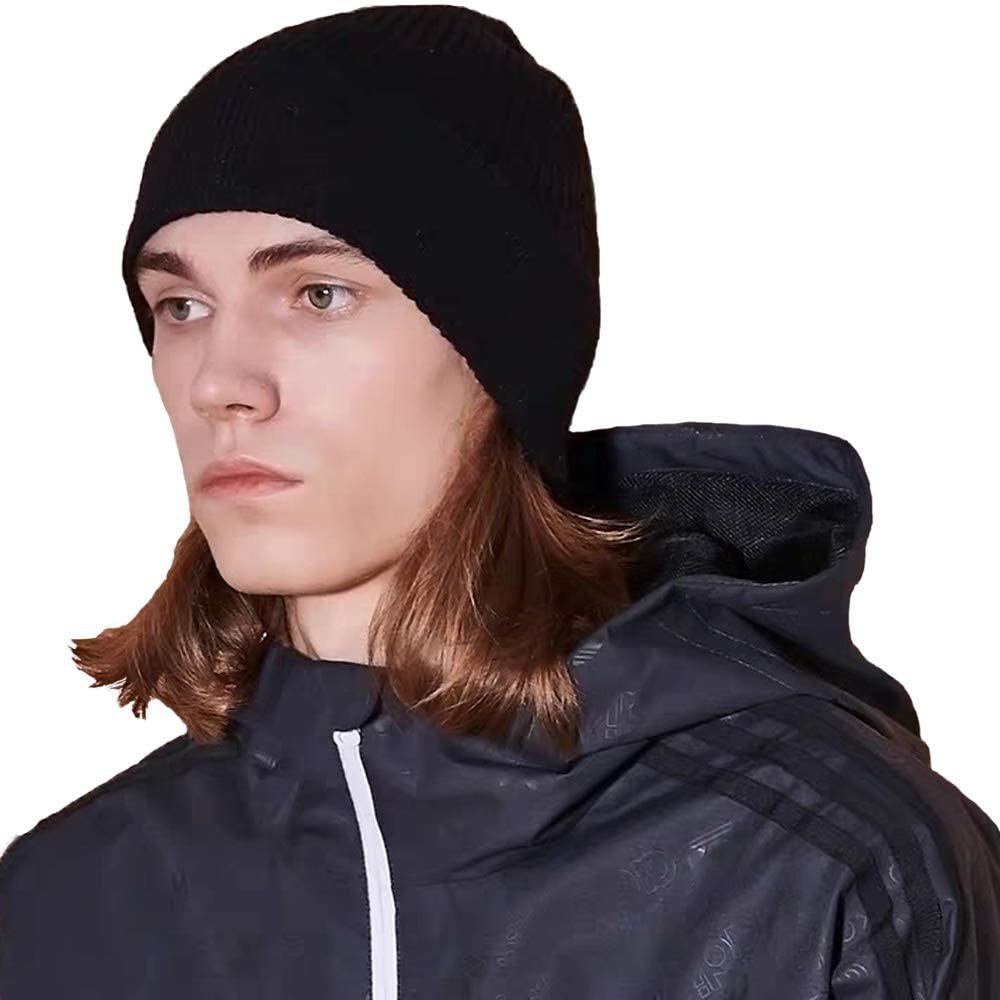 Skullies & Beanies Fashion Classical Hat for Men/Women Winter Beanie Cold Cap Cool Skull Hats Warm - Black - C018Y4YE4OZ $11.12