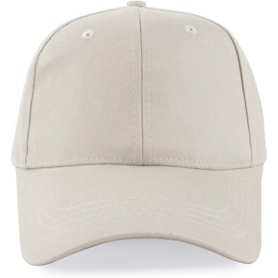 Baseball Caps Women's Ponytail Baseball Cap Messy High Bun Adjustable Plain Trucker Dad Hat - Cotton-beige - CC18N7LTN6T $11.22