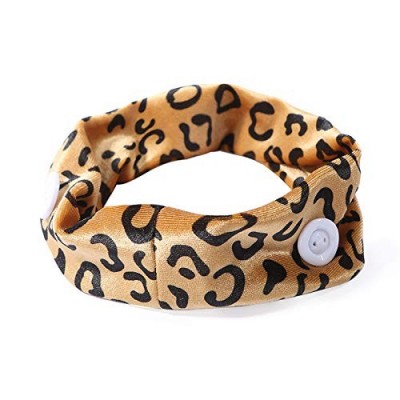 Cold Weather Headbands Leopard Print Headband for Women - Wide Striped Headbands Cheetah Hairband Hair Hoops Accessories Head...