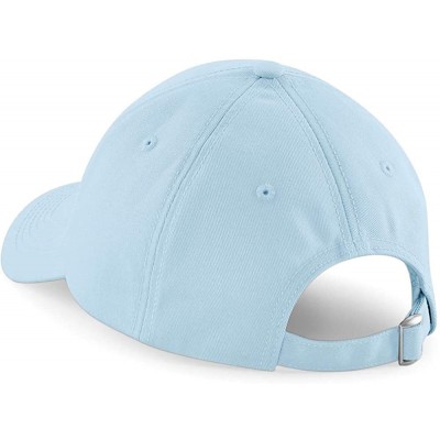 Baseball Caps Unisex Authentic 6 Panel Baseball Cap - Pastel Blue - CO17YUDD8L9 $7.49