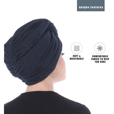 Headbands Turban Headwraps for Women with African Knot & Woven Lurex Thread for Extra Glimmer and Comfort for Cancer - CI193T...