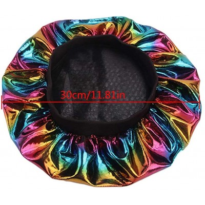 Skullies & Beanies Durags Straps Sleeping Bonnet Frizzy - A5-black - CU18QUQTE62 $11.52