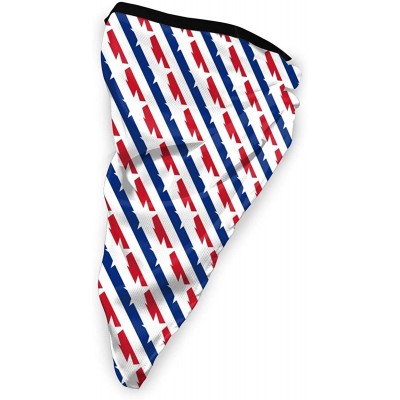 Balaclavas Face Mask Windproof Tube Mask Bandana Headwear for Out Sport - American Stars Stripes - C6197WKN4TC $15.79