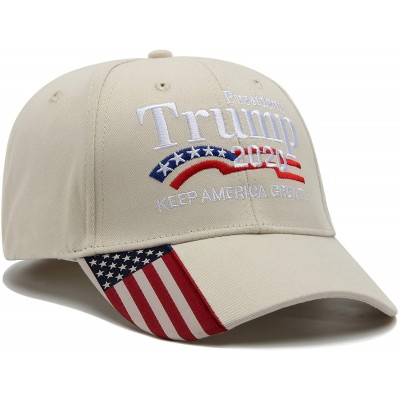 Baseball Caps Donald Trump 2020 Hat Keep America Great Hat 2020 USA Cap Make America Great Again - White-b - CC18YEH42R0 $10.48