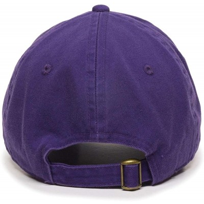 Baseball Caps Reaper Baseball Cap Embroidered Cotton Adjustable Dad Hat - Purple - CU197S9N4RK $13.29