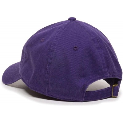 Baseball Caps Reaper Baseball Cap Embroidered Cotton Adjustable Dad Hat - Purple - CU197S9N4RK $13.29