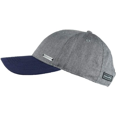 Baseball Caps Baseball King Fifth Navy Grey - Navy Grey Tweed - CJ18CHH78QM $17.37