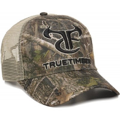 Baseball Caps Unisex-Adult TrueTimber Mesh Back Performance Cap - Timber Kanati/Khaki - CQ189K75ZKR $12.12