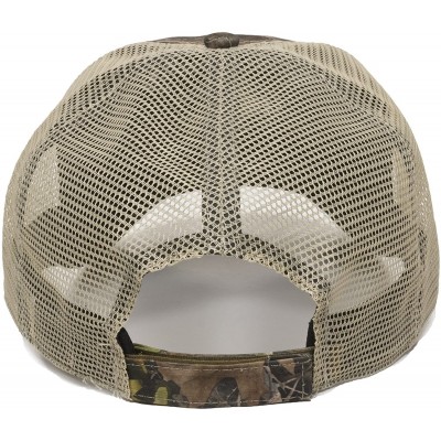 Baseball Caps Unisex-Adult TrueTimber Mesh Back Performance Cap - Timber Kanati/Khaki - CQ189K75ZKR $12.12