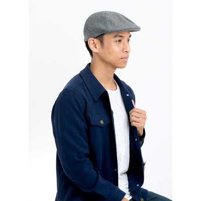 Fedoras Arla Driver Cap - Grey - C418IYMW3GO $36.95