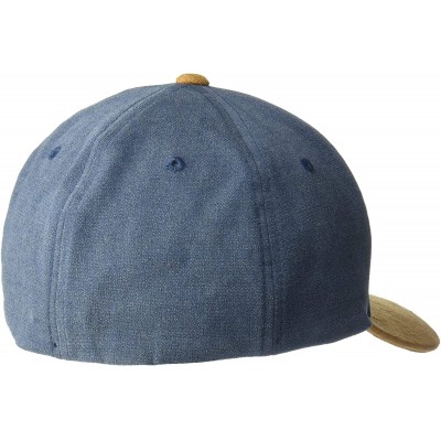 Baseball Caps Men's Full Stone Heather Flex Fit Hat - Atlantic - C218N76SQ0U $22.10