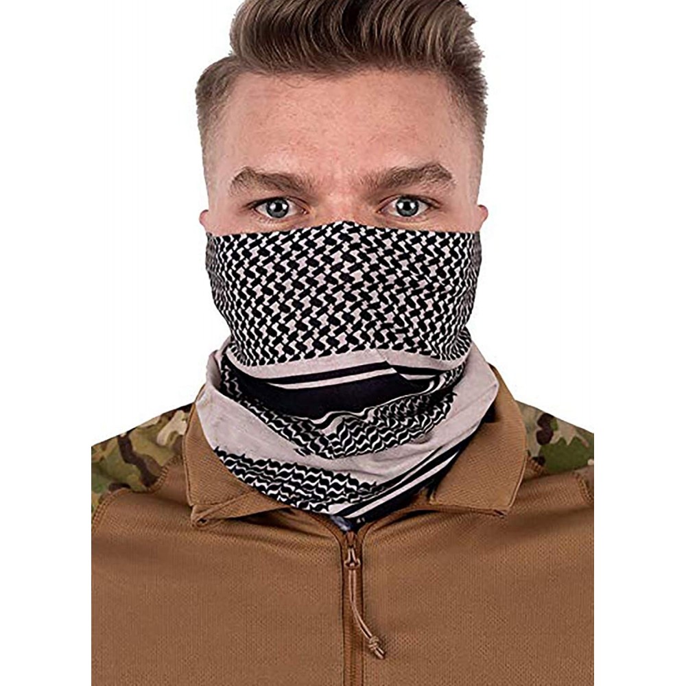 Balaclavas Seamless Unisex Face Bandanas for Dust- Festivals- Outdoors- Sports Men Face Scarf - A-multicolor - CF197T6O745 $1...