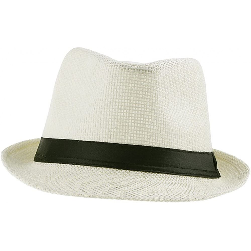 Sun Hats Mens Women Beach Sun Cap Hat Visor Photography Prop Outfit 8 Design - Zds6-white - CZ11KIY6A3P $8.24