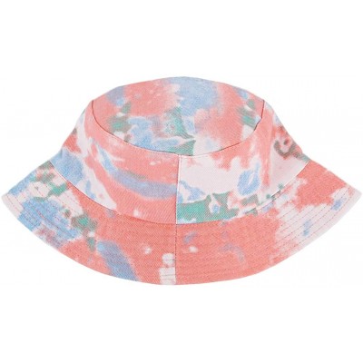 Bucket Hats Reversible Cotton Bucket Hat Multicolored Fisherman Cap Packable Sun Hat - Style 12 - CC197ZRALSO $13.72